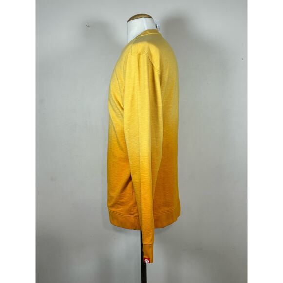 Authentic Original Chick-Fill-A Ombre Crewneck Pullover Sweater Honey Mustard - Picture 2 of 8